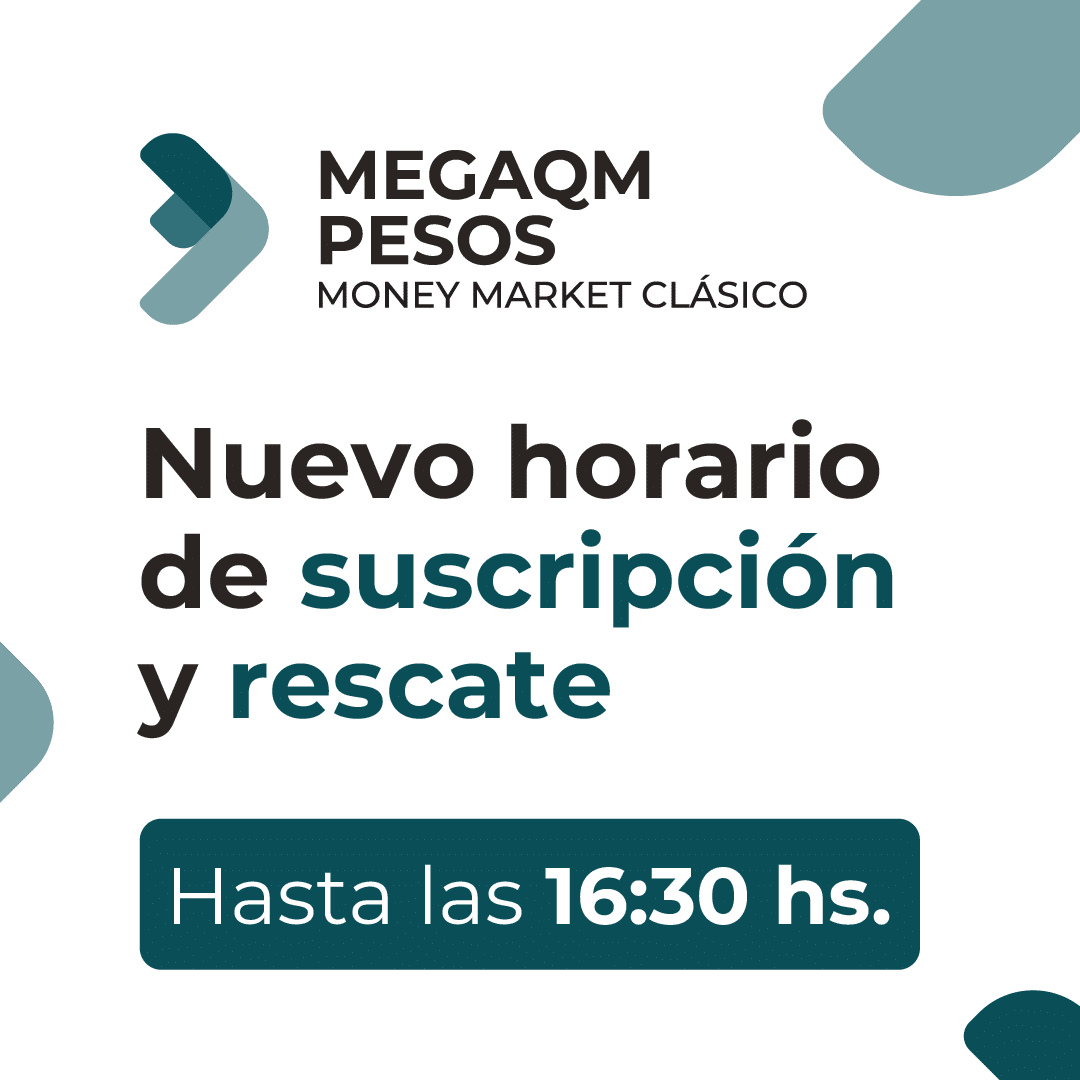 Nuevo horario MegaQM Pesos. Hasta las 16:30 hs.Novedad 1